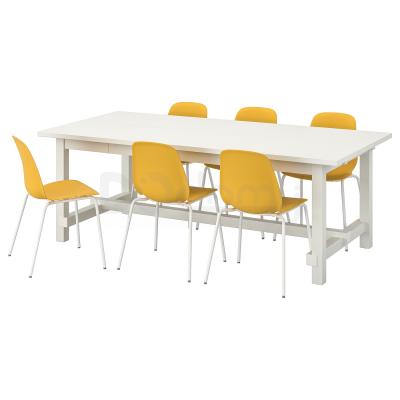 Комплект Стол и стулья NORDVIKEN / LEIFARNE 493.047.69 IKEA (ИКЕА NORDVIKEN / LEIFARNE), фото 1