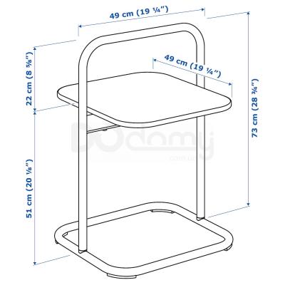 Садовий столик HUSARÖ 704.107.44 IKEA (ИКЕА ХУСАРЭ), фото 12