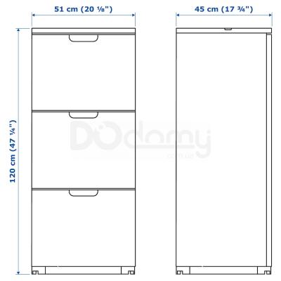 Шафа GALANT 303.651.78 IKEA (ИКЕА ГАЛАНТ), фото 5