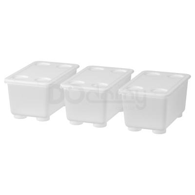 Набор коробок GLIS 404.661.48 IKEA (ИКЕА ГЛИС), фото 1