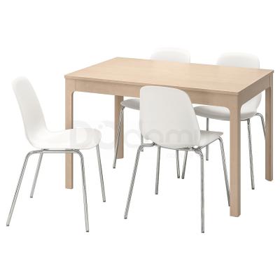 Комплект стол и стулья EKEDALEN / LEIFARNE 392.298.41 IKEA (ИКЕА EKEDALEN / LEIFARNE), фото 1