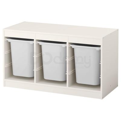 Стеллаж с контейнерами TROFAST 491.234.05 IKEA (ИКЕА ТРУФАСТ), фото 1