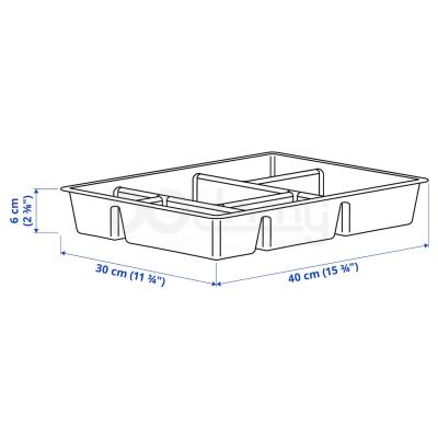 Органайзер RAGGISAR 103.480.19 IKEA (ИКЕА РАГГИСАР), фото 6