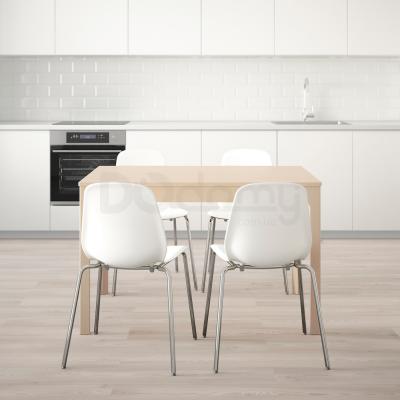 Комплект стол и стулья EKEDALEN / LEIFARNE 392.298.41 IKEA (ИКЕА EKEDALEN / LEIFARNE), фото 4