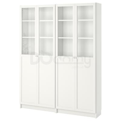 Витрина BILLY / OXBERG 390.477.37 IKEA (ИКЕА БИЛЛИ / ОКСБЕРГ), фото 1