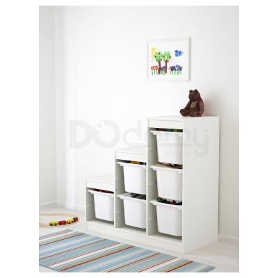 Стеллаж с контейнерами TROFAST 290.428.77 IKEA (ИКЕА ТРУФАСТ), фото 2