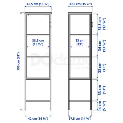 Вітрина RUDSTA 604.348.25 IKEA (ИКЕА РУДСТА), фото 7