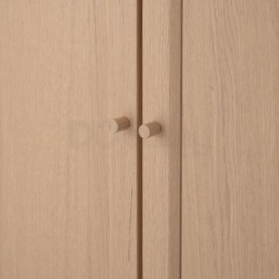 Шафа BILLY / OXBERG 692.810.50 IKEA (ИКЕА БИЛЛИ / ОКСБЕРГ), фото 4