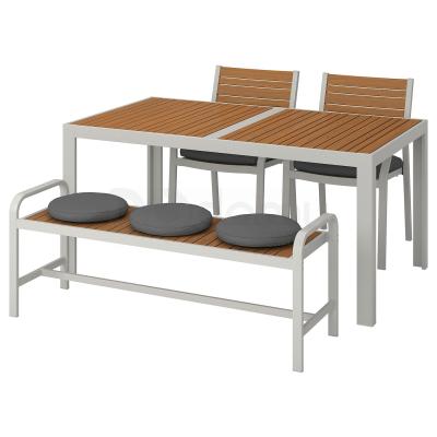 Комплект мебели садовой SJALLAND 592.676.53 IKEA (ИКЕА ШЭЛЛАНД), фото 1