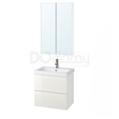 Комплект меблів для ванної GODMORGON/ODENSVIK 893.045.07 IKEA (ИКЕА ГОДМОРГОН / ОДЕНСВИК), фото 1