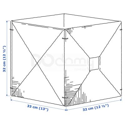 Корзина KNIPSA 201.105.40 IKEA (ИКЕА КНИПСА), фото 6