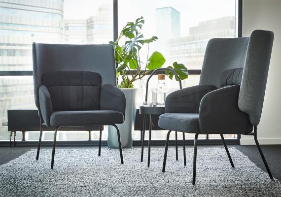 Крісло BINGSTA 104.542.36 IKEA (ИКЕА БИНГСТА), фото 5