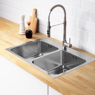 Подвійна мийка LÅNGUDDEN 191.574.87 IKEA (ИКЕА ЛОНГУДДЕН), фото 5