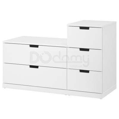 Комод NORDLI 492.480.33 IKEA (ИКЕА НОРДЛИ), фото 1