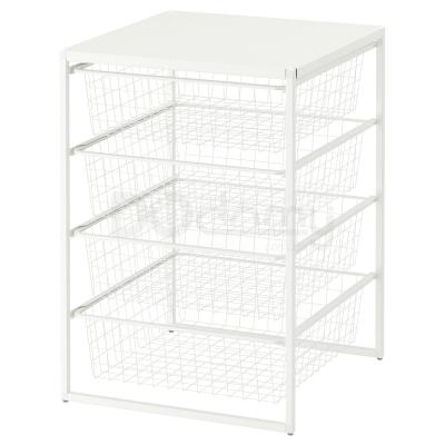 Рама с проволочными корзинами JONAXEL 793.050.98 IKEA (ИКЕА ЙОНАКСЕЛЬ), фото 1