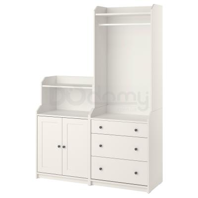 Стеллаж   HAUGA 493.886.36 IKEA (ИКЕА HAUGA), фото 1