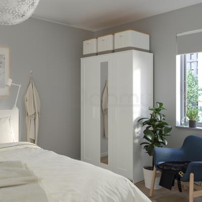 Шкаф с зеркалом BRIMNES 404.079.22 IKEA (ИКЕА БРИМНЭС), фото 3