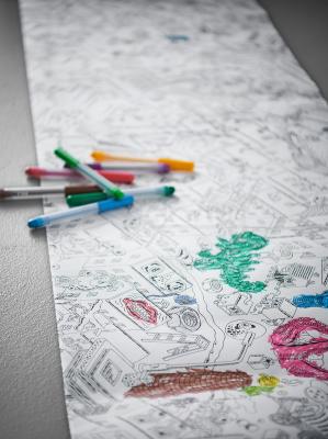 Маркер,різні кольори MÅLA 704.565.91 IKEA (ИКЕА Måla / мола), фото 5