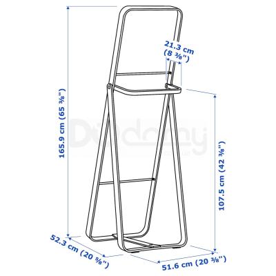 Зеркало IKORNNES 302.983.96 IKEA (ИКЕА ИКОРННЕС), фото 8
