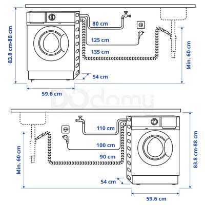 Стиральная машина TVATTAD 704.334.44 IKEA (ИКЕА ТВЭТТАД), фото 5