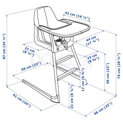 Стул LANGUR 492.525.53 IKEA (ИКЕА ЛАНГУР), фото 10