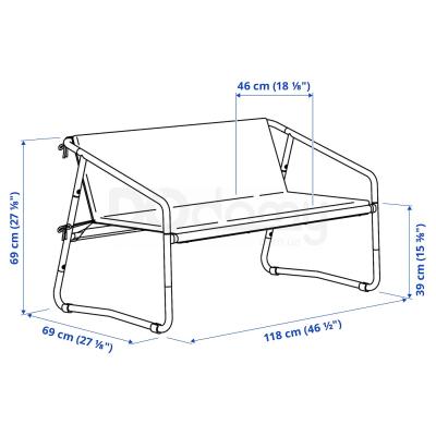 Диван 2-місний INGMARSÖ 604.521.88 IKEA (ИКЕА ИНГМАРСО), фото 14