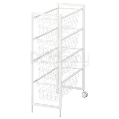 Рама з дротяними кошиками JONAXEL 592.974.38 IKEA (ИКЕА ЙОНАКСЕЛЬ), фото 1