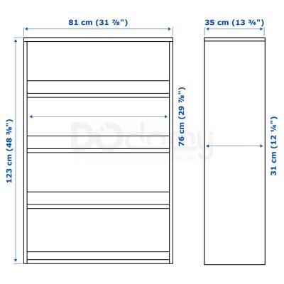 Стелаж HAVSTA 103.910.41 IKEA (ИКЕА ХАВСТА), фото 4
