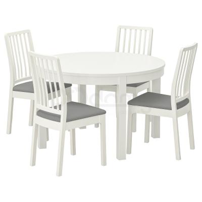 Набір меблів їдальнею BJURSTA/EKEDALEN 992.968.42 IKEA (ИКЕА БЬЮРСТА / ЭКЕДАЛЕН), фото 2