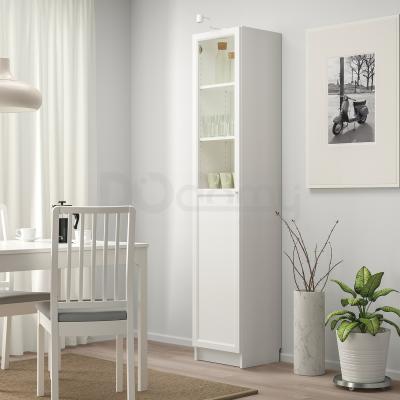 Шкаф BILLY / OXBERG 893.988.41 IKEA (ИКЕА БИЛЛИ/ОКСБЕРГ), фото 2