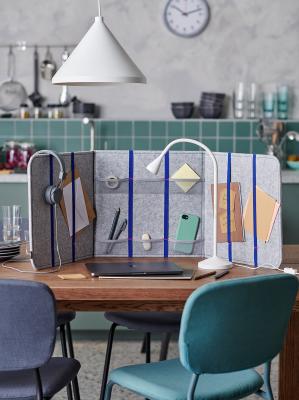 Екран робочого столу з відділеннями ÖVNING 804.991.61 IKEA (ИКЕА ÖVNING), фото 8