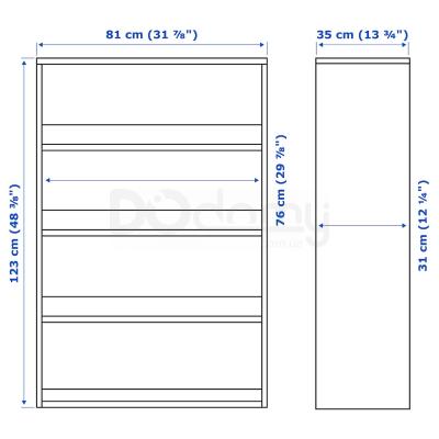 Стелаж HAVSTA 703.886.39 IKEA (ИКЕА ХАВСТА), фото 4
