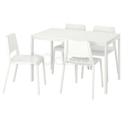 Комплект стол и стулья MELLTORP / TEODORES 292.212.56 IKEA (ИКЕА MELLTORP / TEODORES), фото 1