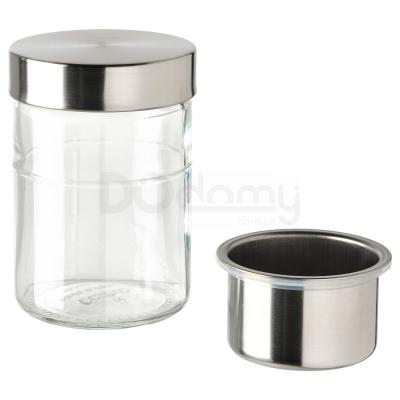 Банка со вставкой DAGKLAR 604.972.24 IKEA (ИКЕА ДАГКЛАР), фото 2