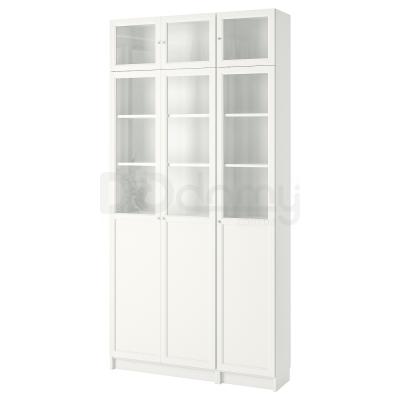 Витрина BILLY / OXBERG 592.177.24 IKEA (ИКЕА БИЛЛИ / ОКСБЕРГ), фото 1