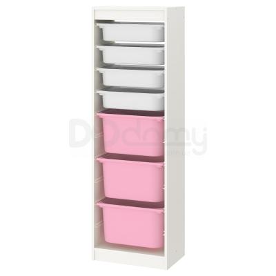 Стеллаж с контейнерами TROFAST 293.359.03 IKEA (ИКЕА ТРУФАСТ), фото 1
