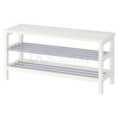 Лава з полками для взуття TJUSIG 701.527.02 IKEA (ИКЕА ЧУСИГ), фото 1