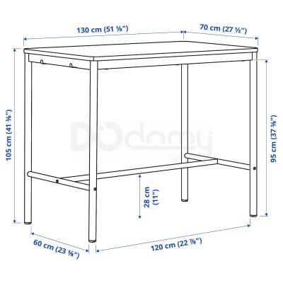 Стол  TOMMARYD 393.874.92 IKEA (ИКЕА ТОММАРИД), фото 5