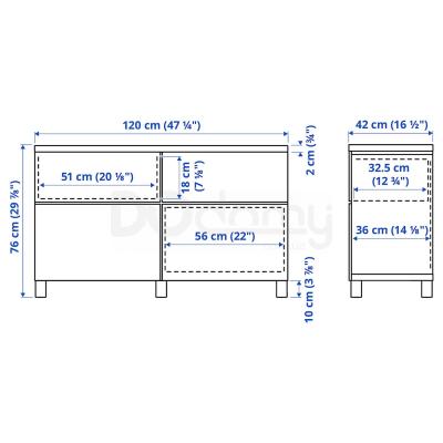 BESTÅ 394.190.06 IKEA (ИКЕА БЕСТО), фото 4