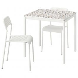 Комплект стіл і стільці  MELLTORP/ADDE 393.901.35 IKEA (ИКЕА MELLTORP / ADDE), фото