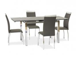 Стіл SIGNAL GD017 Сірий 110(170)x74, фото