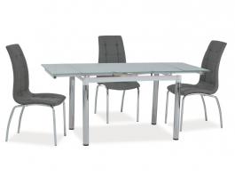 Стіл SIGNAL GD018 білий 110(170)x74, фото