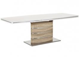 Стол Signal FANO SONOMA/BIAŁY BLAT 160(220)X90, фото
