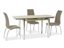 Стіл SIGNAL GD019 Темно-бежевий 100(150)x70, фото