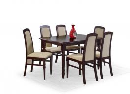 Стол HALMAR ARNOLD орех темный, фото