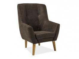 Кресло Signal Bell 1 кожа Essenza 9, фото