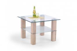 Журнальний столик HALMAR квадратний AMELIA дуб сонома, фото