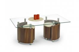 Журнальний столик HALMAR ANGEL горіх, фото