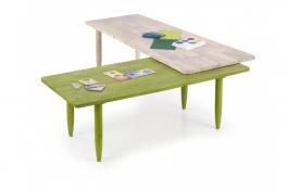 Журнальный столик HALMAR BORA-BORA зеленый, фото