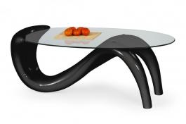 Журнальный столик HALMAR CORTINA черный, фото